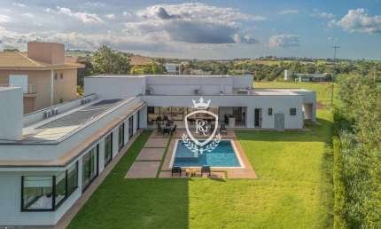 Casa com 5 dormitórios à venda, 490 m² por R$ 6.100.000,00 - Condomínio Fazenda Alvorada - Porto Feliz/SP