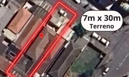 TERRENO À VENDA, 210M², NO PONTA DA PRAIA EM SANTOS