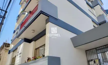 Apartamento central 2 dormitórios e 2 vagas de garagem localizado na cidade de s