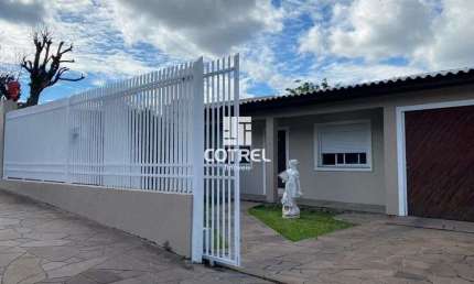 Casa 2 dormitórios sendo 1 suíte e 2 vagas de garagem no Bairro Juscelino Kubits