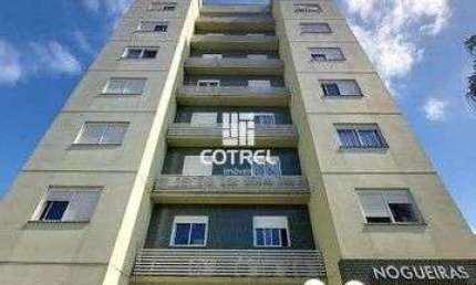 Apartamento com 2 dormitórios e garagem no Residencial Nogueiras