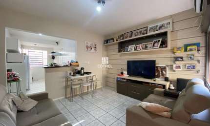 Apartamento no Residencial Arco Verde semimobiliado com 03 dormitórios, sala, 01