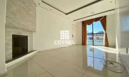 Apartamento para locação e venda com 2 dormitórios, sala com lareira, churrasque