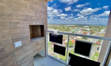 Apartamento para locação com 2 dormitórios 1 sendo suíte, 1 vaga de garagem situ
