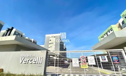 Apartamento para venda no Residencial Vercelli com 02 dormitórios, sacada, 01 va