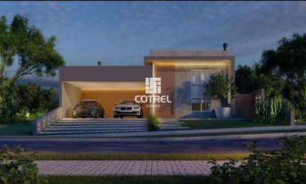 Casa para venda de 3 dormitórios sendo 1 suíte em condominio fechado no Bairro C