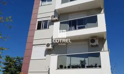 Apartamento semi mobiliado 2 dormitórios e 1 vaga de garagem no Bairro Camobi lo