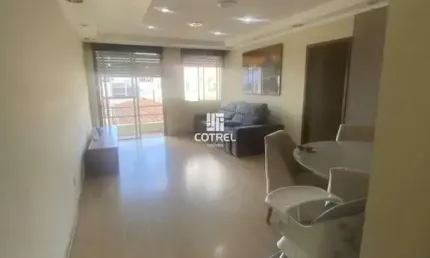 Apartamento para venda semimobiliado 3 dormitórios, 1 vaga de garagem situado no