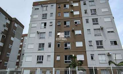 Apartamento semimobiliado para venda 1 dormitório situado no Bairro Camobi na ci