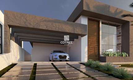 Casa em construção para venda no condomínio fechado Parque das Oliveiras