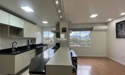 Apartamento para venda semimobiliado 2 dormitórios, 1 vaga de garagem situado no
