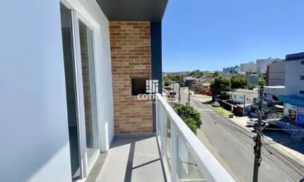 Apartamento para locação 1 dormitório, sacada com churrasqueira, situado no bair