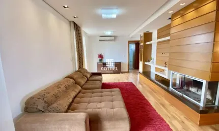 Apartamento mobiliado para locação, 2 dormitórios sendo 1 suíte, 1 vaga de garag