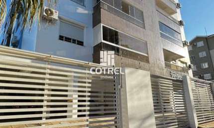 Apartamento para venda com 2 dormitórios, suíte e garagem próximo da UFSM