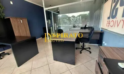 Sala para locação, 50m2 mobiliada com ar condicionado excelente localização no Eloy Chaves, Jundiaí