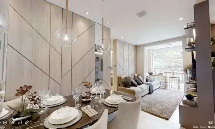 Apartamento de 59 metros quadrados no bairro Vila das Mercês com 2 quartos