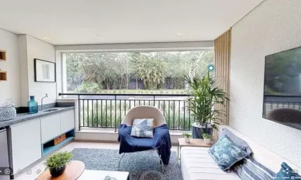 Apartamento para venda possui 125 metros quadrados com 3 quartos