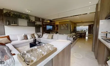 Apartamento Gardem para venda possui 182 metros quadrados com 3 quartos
