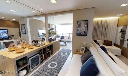 Apartamento para venda possui 71 metros quadrados com 2 quartos na Chácara Klabin