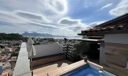 Cobertura com 3 quartos à venda na Avenida Visconde do Rio Branco, Centro, Niterói
