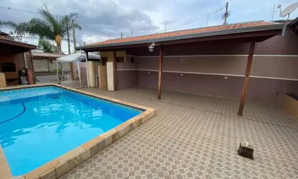Área de Lazer para Venda em Santa Bárbara D`Oeste, Jardim San Marino, 1 dormitório, 1 suíte, 3 banheiros, 4 vagas