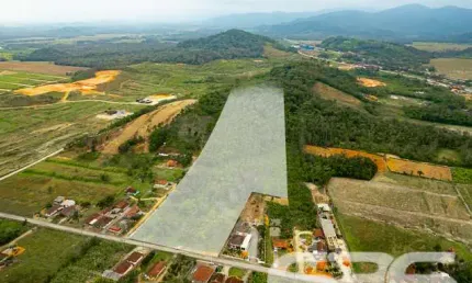 Terreno à venda na Estrada Palmeiras, Urubuquara, Garuva