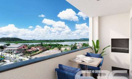 Apartamento com 2 quartos à venda na Prefeito Baltazar Buschle, 3537, Espinheiros, Joinville