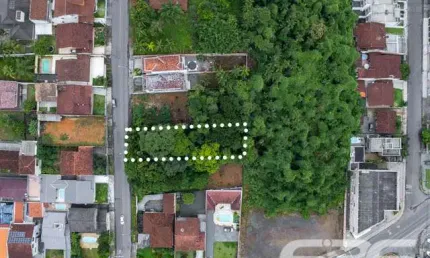 Terreno à venda na Rua Santa Catarina, 316, Floresta, Joinville