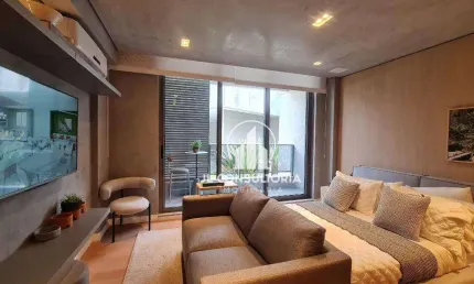 Studio à venda, 36 m² por r$ 616.056,00 - campina do siqueira - curitiba/pr