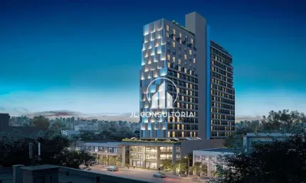 Studio à venda, 20 m² por R$ 344.666,00 - Portão - Curitiba/PR