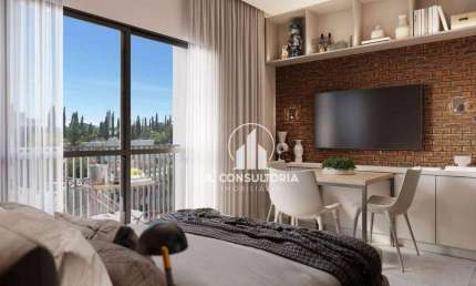 Apartamento à venda, 27 m² por R$ 349.356,00 - Alto da Glória - Curitiba/PR