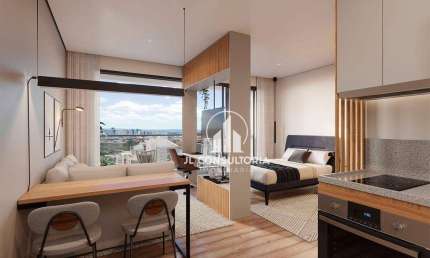 Studio à venda, 34 m² por R$ 406.400,00 - Cristo Rei - Curitiba/PR