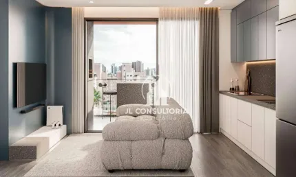Apartamento à venda, 55 m² por R$ 741.559,00 - Ahú - Curitiba/PR