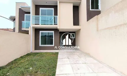 Sobrado com 3 dormitórios à venda, 95 m² por R$ 460.000,00 - Cidade Industrial - Curitiba/PR