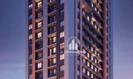 Apartamento com 2 dormitórios à venda, 46 m² por R$ 517.716,00 - Centro - Curitiba/PR