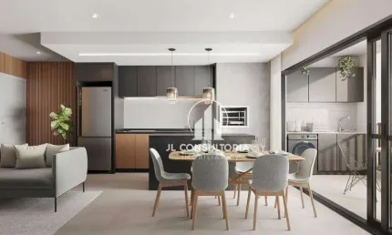 Apartamento à venda, 72 m² por R$ 711.900,00 - Novo Mundo - Curitiba/PR
