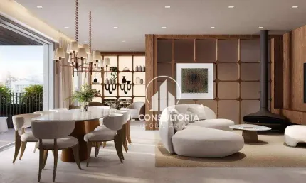 Apartamento à venda, 124 m² por R$ 2.132.600,00 - Cabral - Curitiba/PR