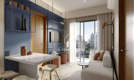 Apartamento à venda, 24 m² por R$ 278.000,00 - Novo Mundo - Curitiba/PR