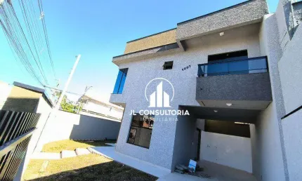 Sobrado à venda, 88 m² por r$ 600.000,00 - sítio cercado - curitiba/pr