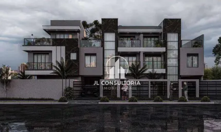 Sobrado com 3 dormitórios à venda, 191 m² por R$ 1.250.000,00 - Água Verde - Curitiba/PR