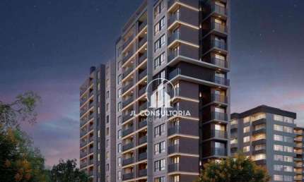 Apartamento com 2 dormitórios à venda, 49 m² por R$ 491.797,00 - Novo Mundo - Curitiba/PR