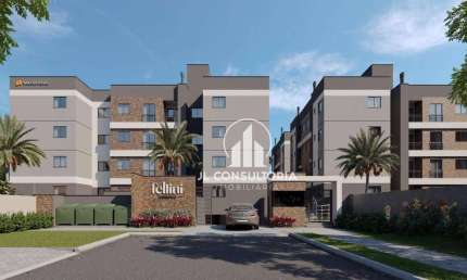 Apartamento com 2 dormitórios à venda, 48 m² por R$ 362.200,00 - Santa Cândida - Curitiba/PR