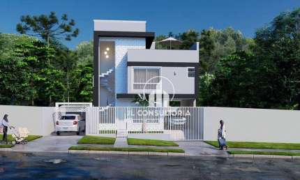 Sobrado à venda, 122 m² por R$ 720.000,00 - Uberaba - Curitiba/PR