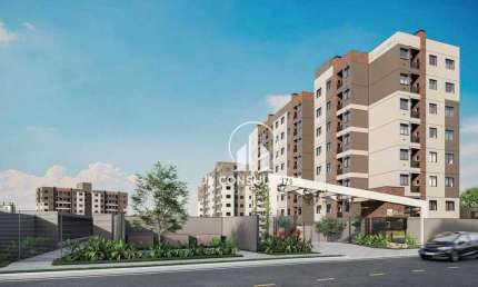 Apartamento com 2 dormitórios à venda, 43 m² por R$ 295.750,00 - Campina da Barra - Araucária/PR