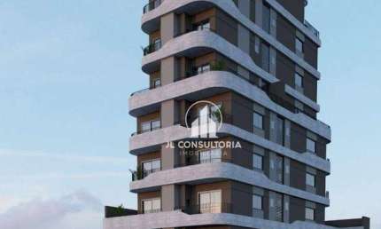 Studio com sacada, com 1 dormitório à venda, 29 m² por R$ 404.900 - Mercês - Curitiba/PR