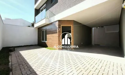 Sobrado com 4 dormitórios à venda, 172 m² por r$ 890.000,00 - portão - curitiba/pr