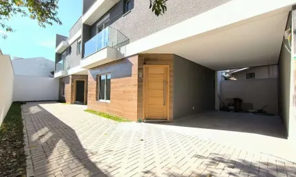 Sobrado com 4 dormitórios à venda, 172 m² por r$ 860.000,00 - portão - curitiba/pr