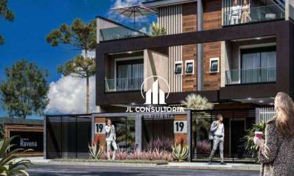 Sobrado com 3 dormitórios à venda, 141 m² por R$ 1.190.000 - Ahu - Curitiba/PR