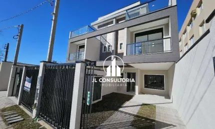Sobrado com 3 dormitórios à venda, 141 m² por R$ 1.190.000,00 - Portão - Curitiba/PR