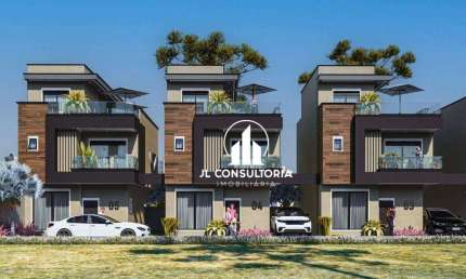 Sobrado com 3 dormitórios à venda, 135 m² por R$ 1.090.000 - Portão - Curitiba/PR